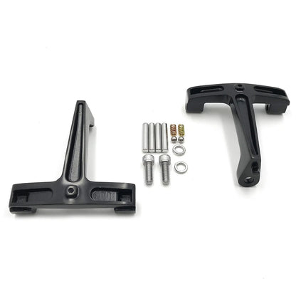 Dominator Leaf Streamliner Passenger Footboard for Harley Touring (1993–2008)