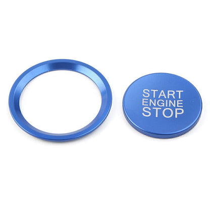 Engine Start Button Cover Ring for Audi A4L/A6L/Q5L/A5 (2010–2023) Blue