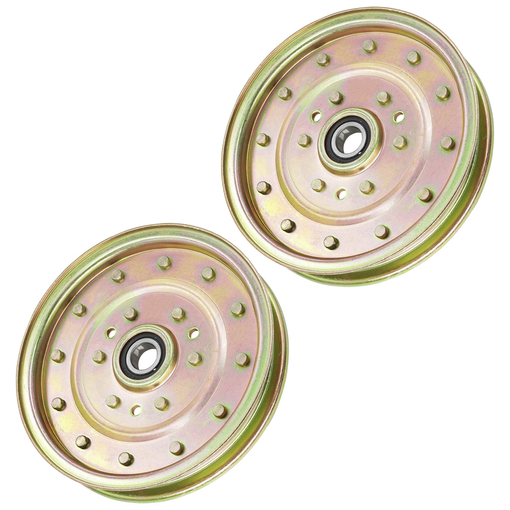 Deck Idler Pulleys Replacement for Hustler Super Z Rotary 54 60 66 72 (2004–2014)