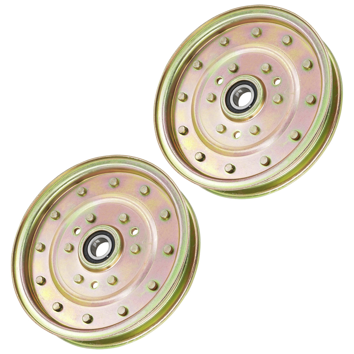 Deck Idler Pulleys Replacement for Hustler Super Z Rotary 54 60 66 72 (2004–2014)