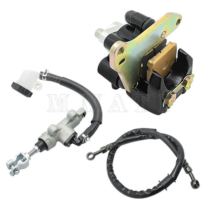 Rear Brake Master Cylinder & Caliper Hose for Honda Sportrax TRX400EX (1999–2004)