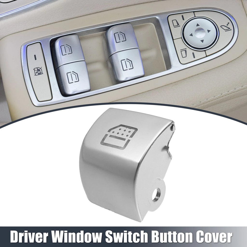 Rear Left Window Glass Lift Switch Button Cover for Mercedes-Benz S-Class (2002–2013)