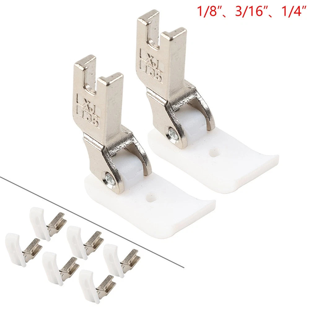 2PC Right Side Piping Welting Foot #T69R For Industrial Sewing Machine