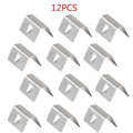 12PCS Wind Rain Deflectors Channel Clips for Universal Applications