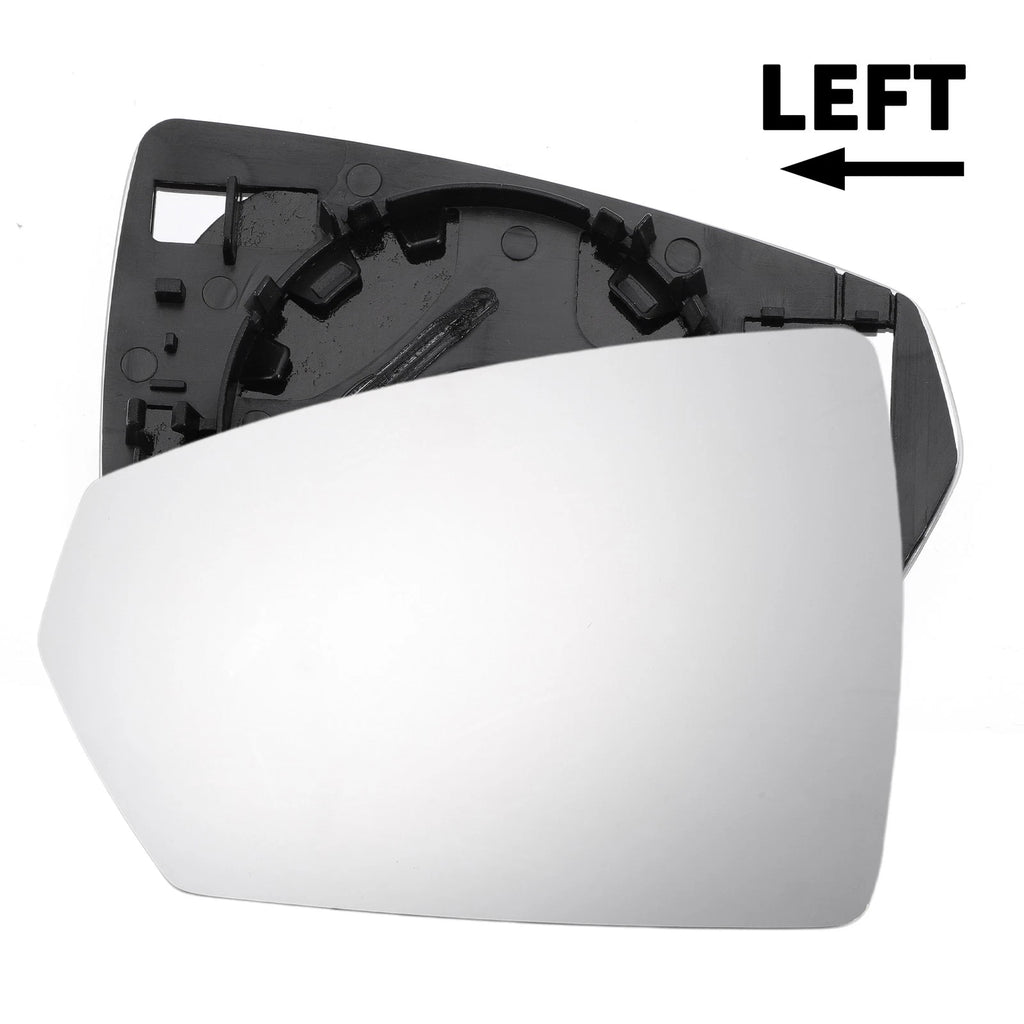 Left Heated Mirror Glass Replacement for Volkswagen Polo (2017–2023)