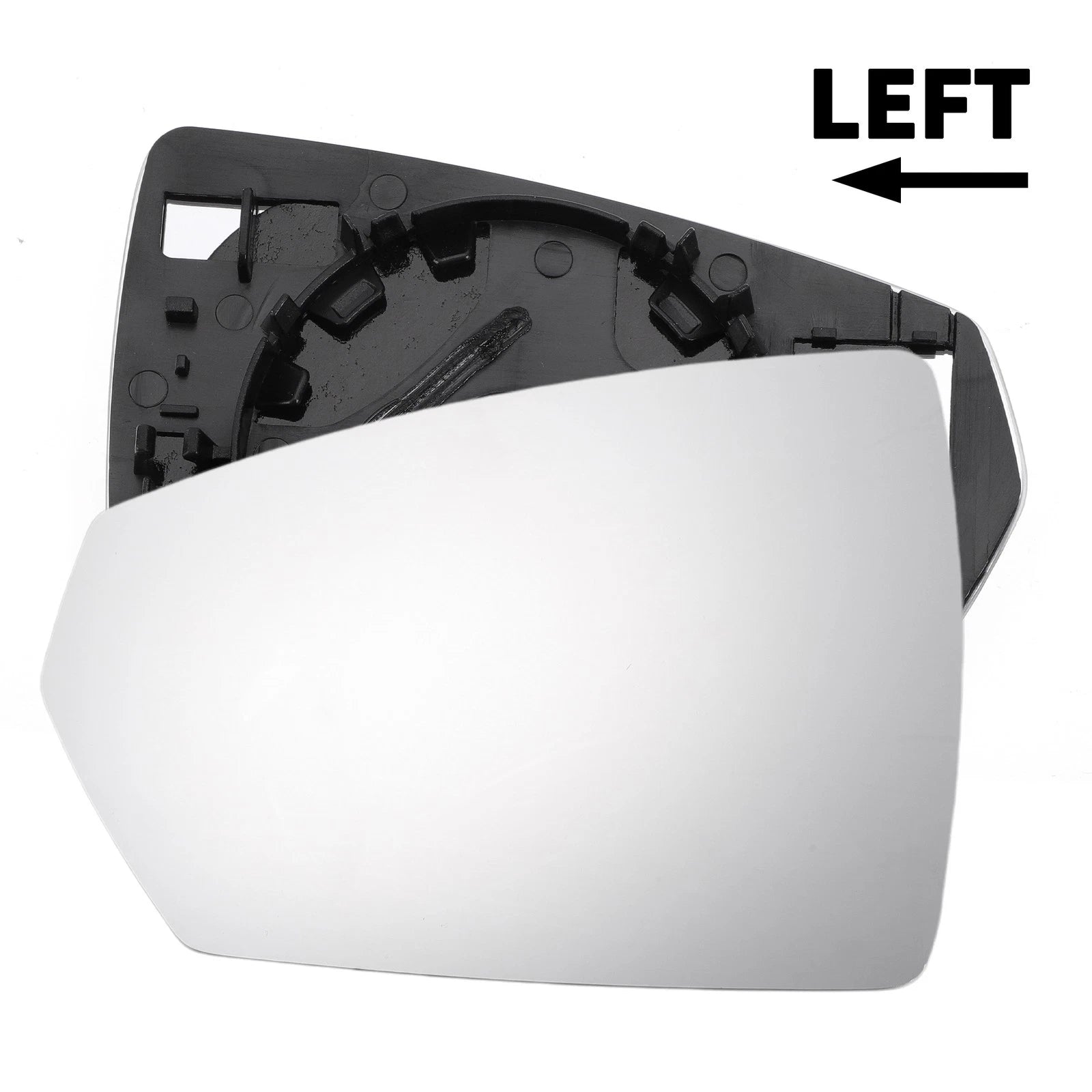 Left Heated Mirror Glass Replacement for Volkswagen Polo (2017–2023)