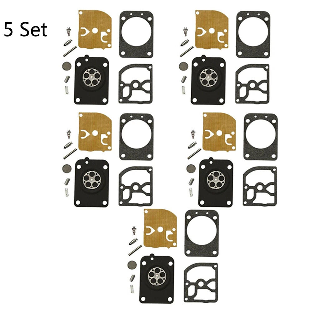 Set of 5 Carburetor Repair Kits for STIHL TS410 TS420 (ZAMA RB-151 4238 007 1061)