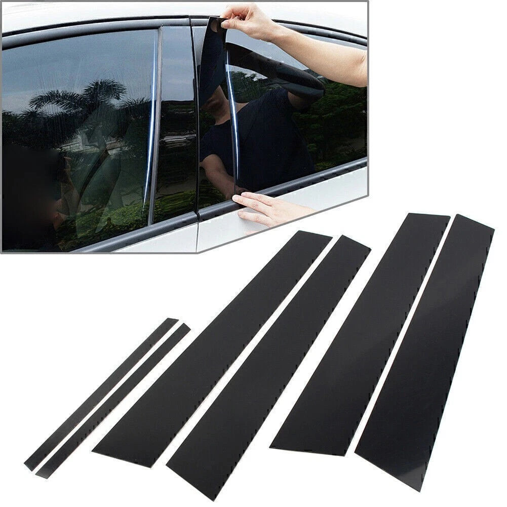 Door Panel Kit for Honda Civic (2006–2011) Black Pillar Post