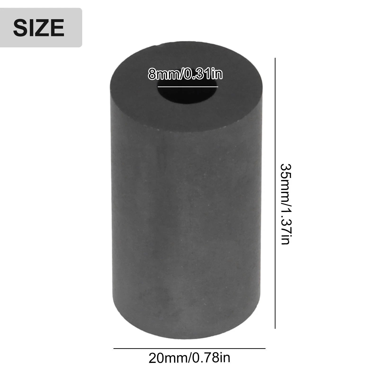 Boron Carbide Nozzle for Sandblasting (Extended Durability)