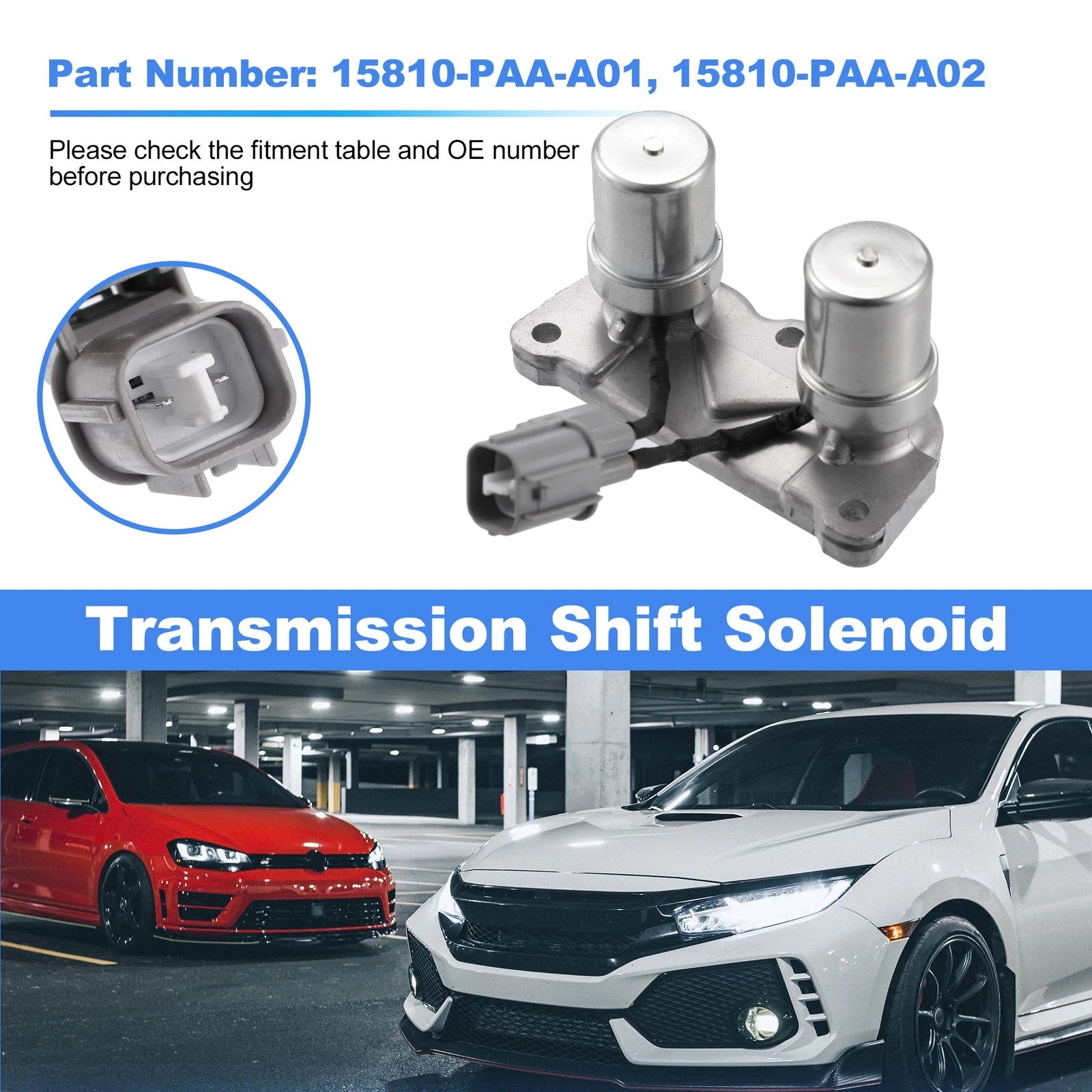 Transmission Shift Solenoid Replacement for Honda CR-V (1997–2001)