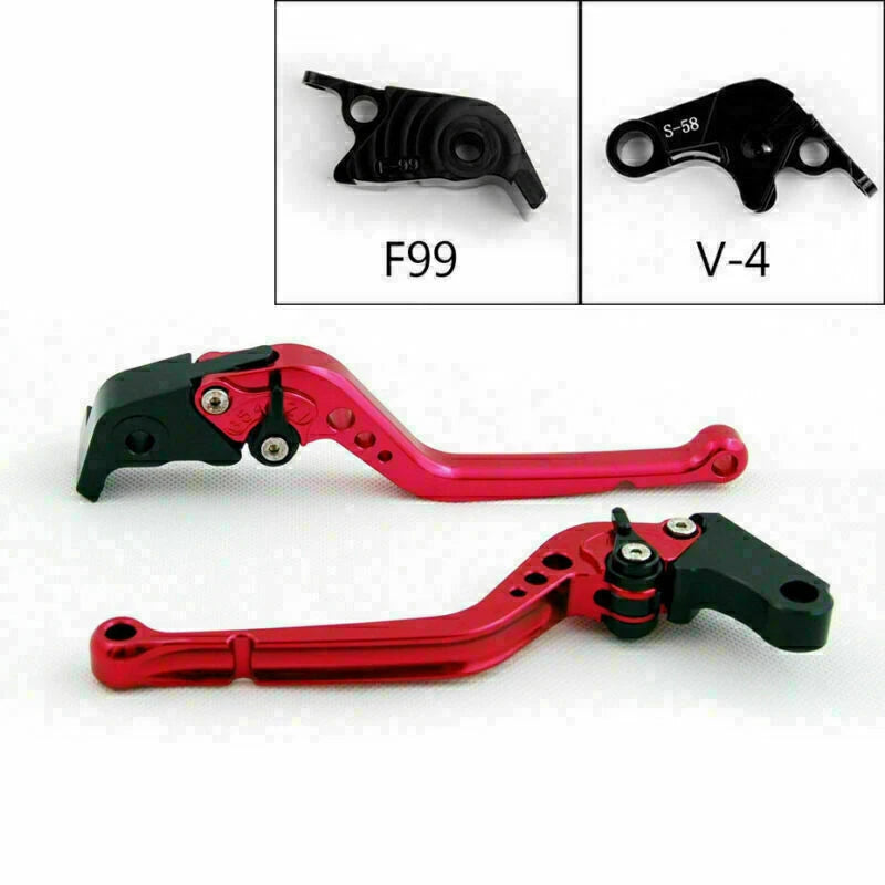 Brake Clutch Lever for Aprilia RSV4 Factory/R/RR, Tuono V4 (2010–2023) Red