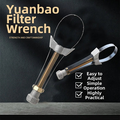 Oil Filter Wrench for Safe Filter Housing Use