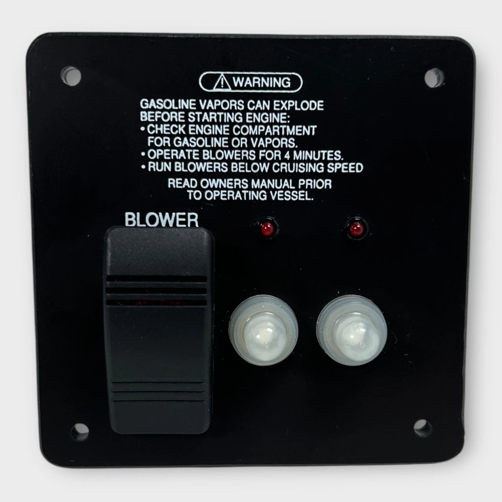 Boat Blower Switch 12V for BH Electronics (4'' x 4'')