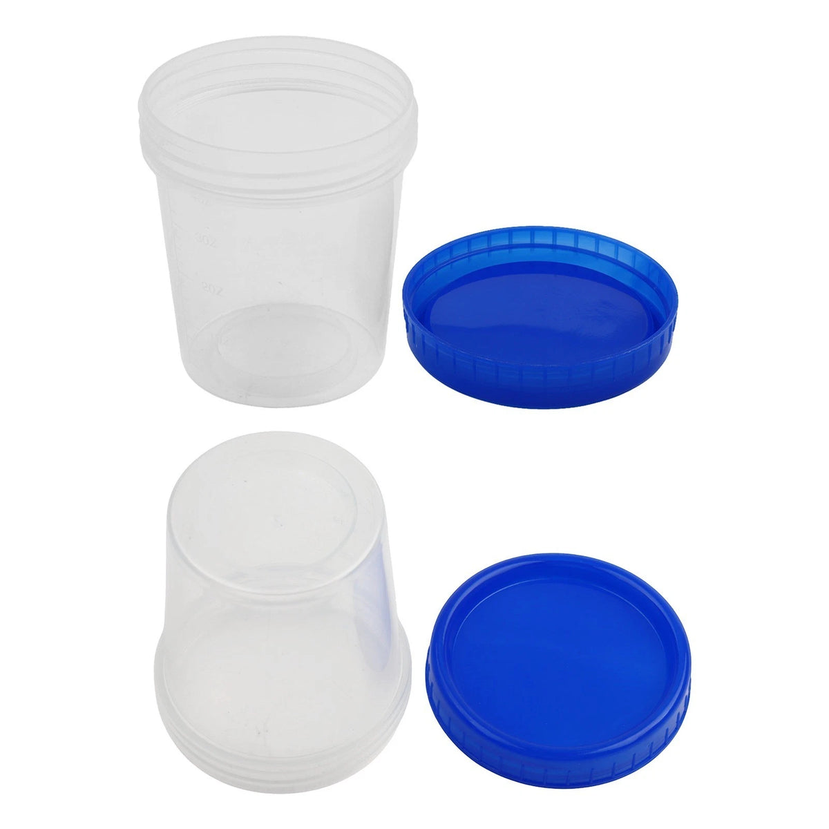10X Measuring Cups 120ml for DIY Projects - 2 Colors