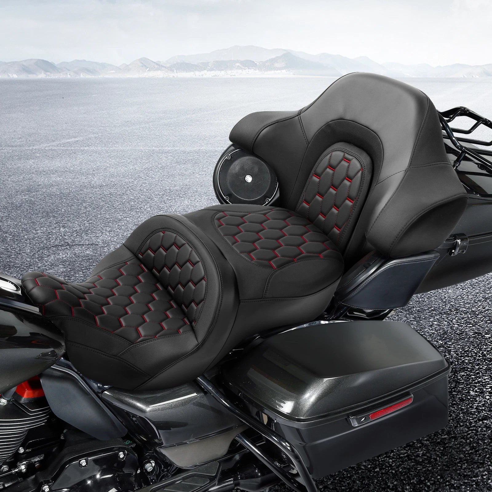 Driver & Passenger Seat for Harley Touring Glide (2014–2023)