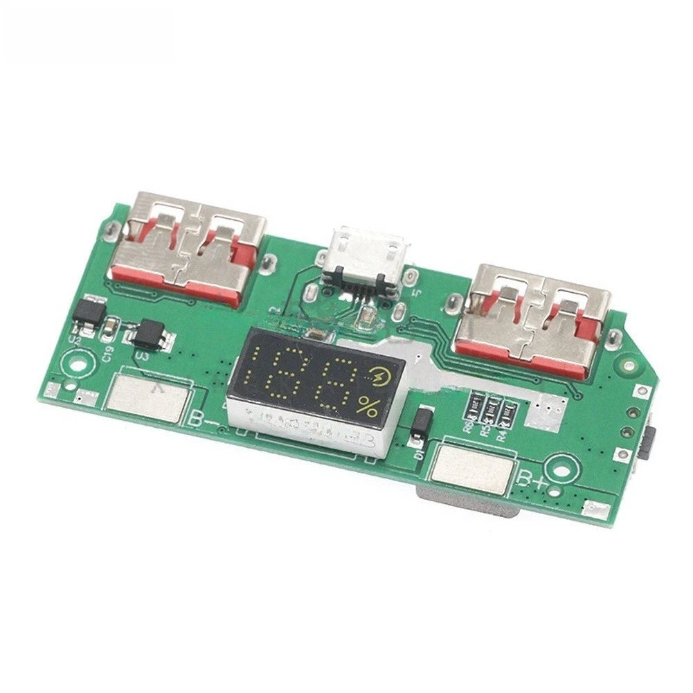 Power Bank Module 5V 3A Output with Digital Display for Electronics