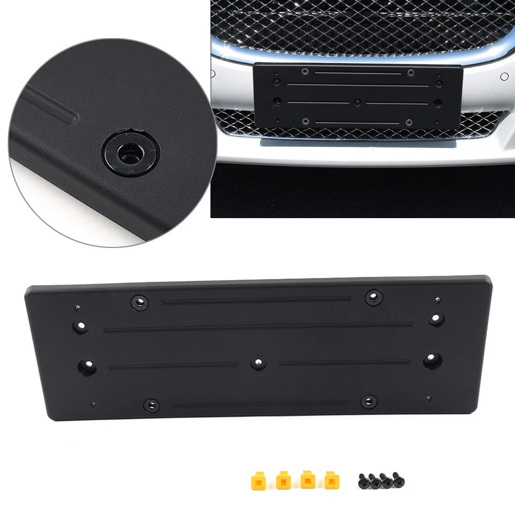 Front License Plate Mounting Holder Bracket for Jaguar XJ (2010–2019)