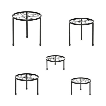 Metal Plant Stands for Indoor Use - Slip Resistant Decor