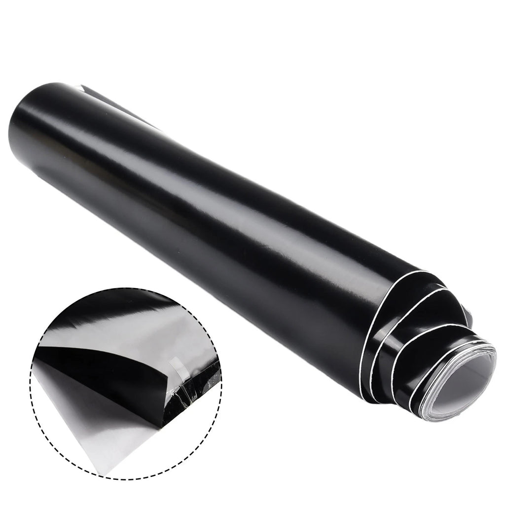Black Decal Sun Strip Windshield Shade for AU (55 X 8)