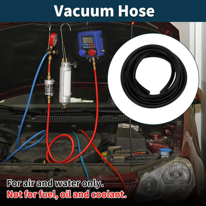 10ft Vacuum Tubing Hose for Automotive (4mm ID, 0.12" Thickness)