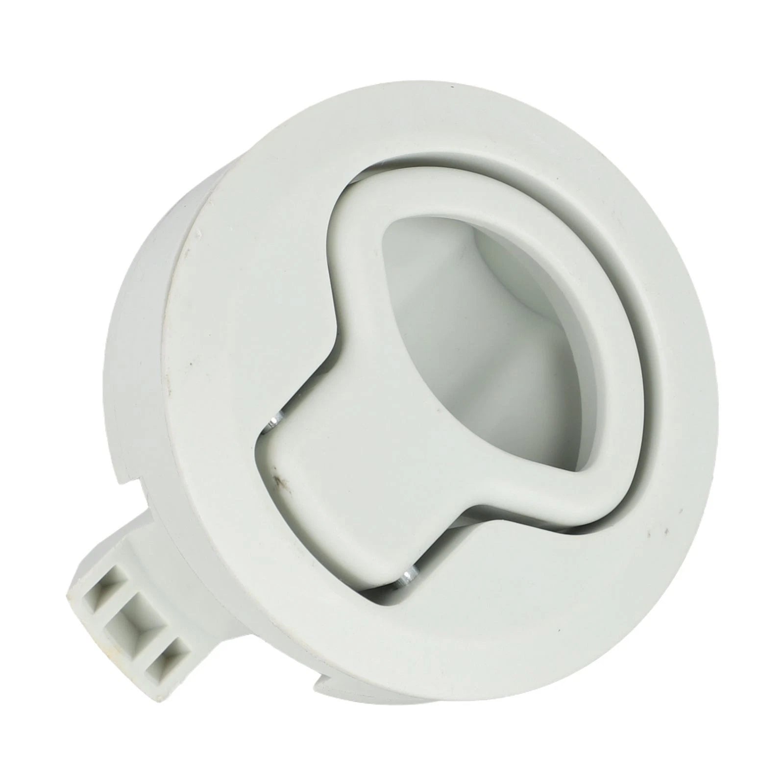 Flush Pull Latch for Marine Deck Hatch Door Accessories (White)