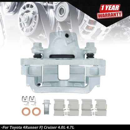 Disc Brake Caliper w/ Bracket for Toyota 4Runner, FJ Cruiser (2003–2023)