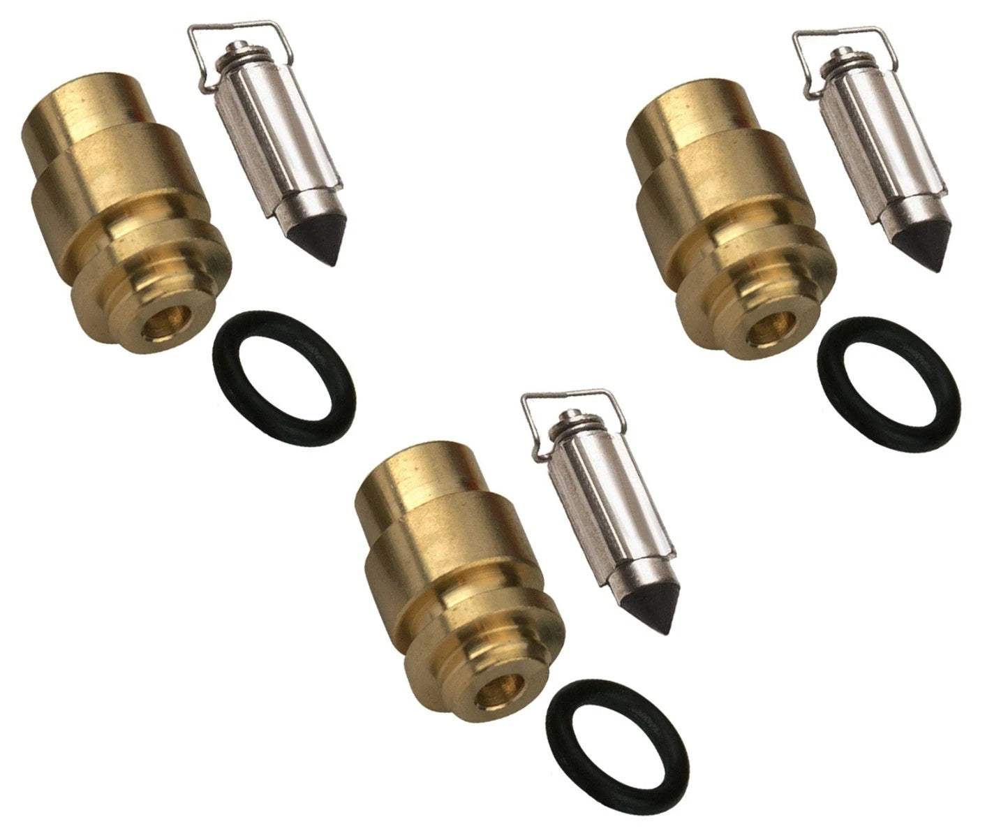 Mikuni Triple Carburetor Needle Valve & Seat Kit for Yamaha GP 1200 (1996–2001)