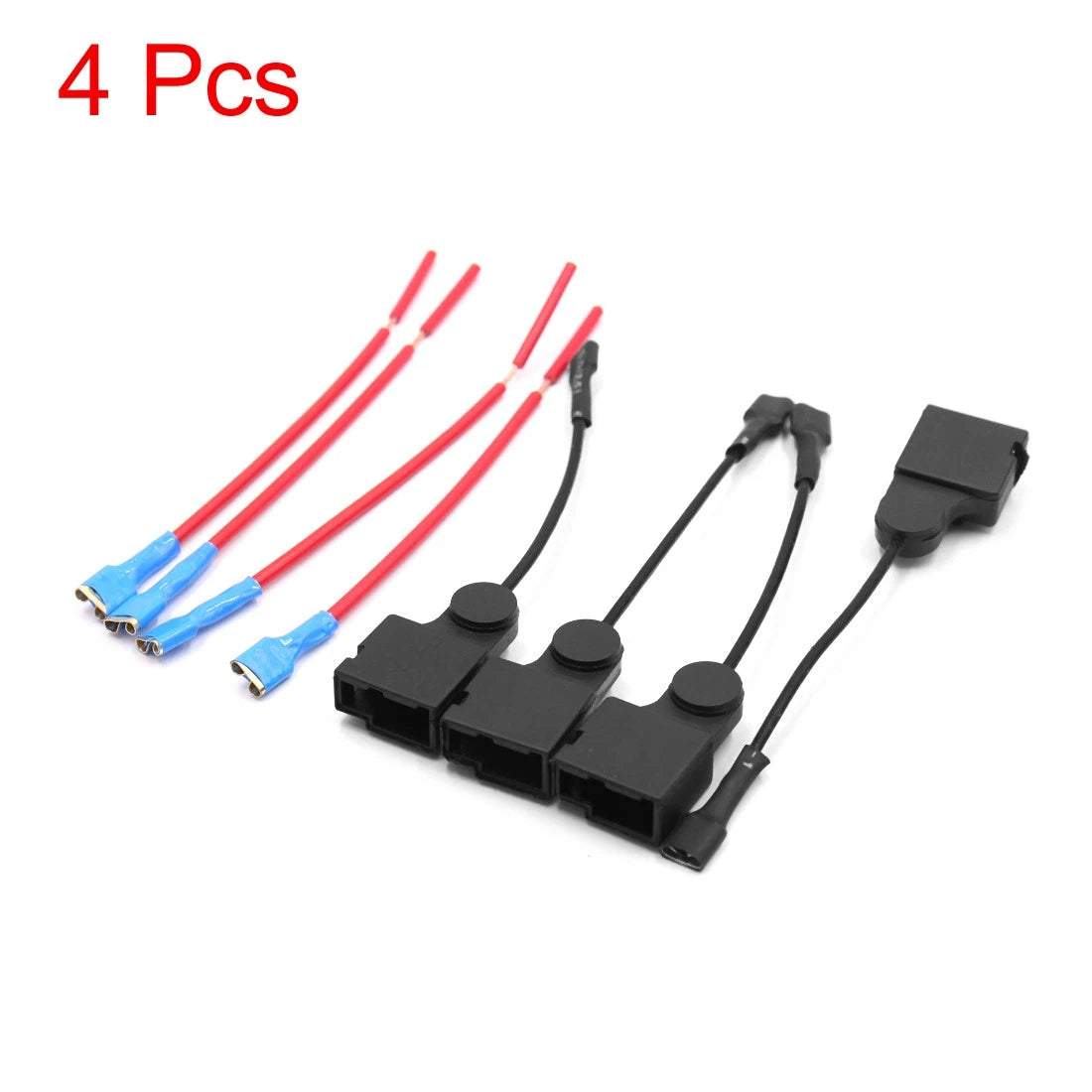 Horn Speaker Adapter Wiring Harness Pigtail Socket for Toyota (4PCS)