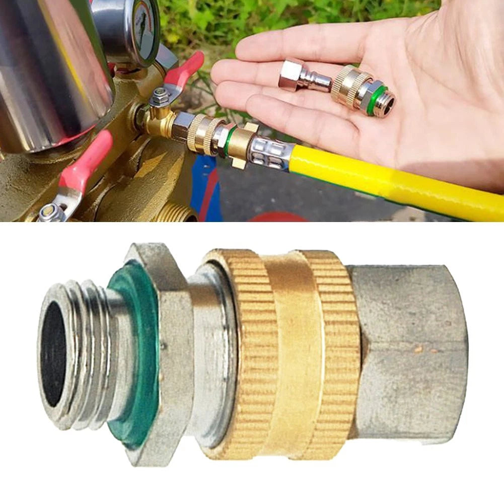 High Pressure Copper Sprayer Quick Connector for Agricultural Dosing Pump