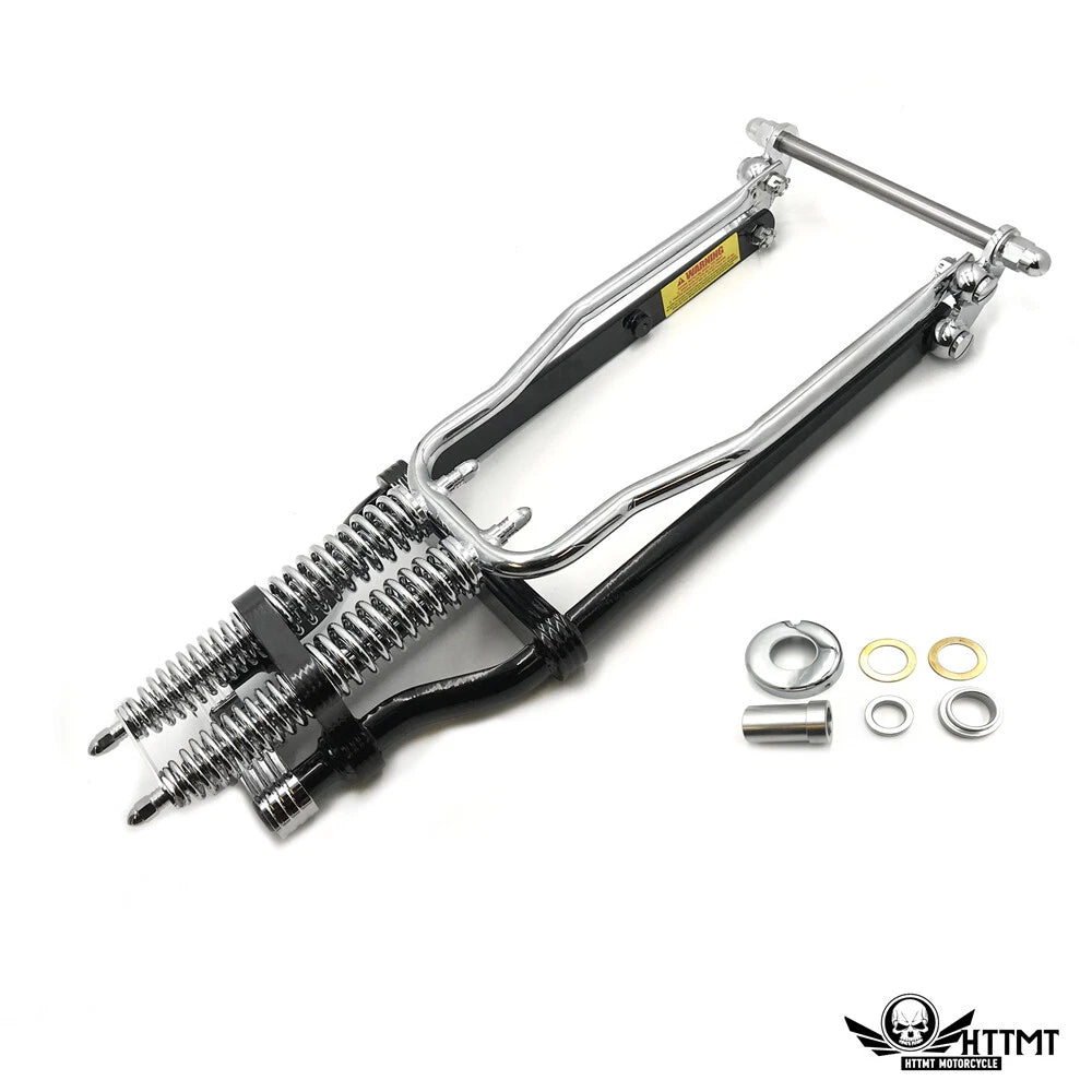 Springer Front End 4" Under w/ Handlebar Adapter for Harley Sportster