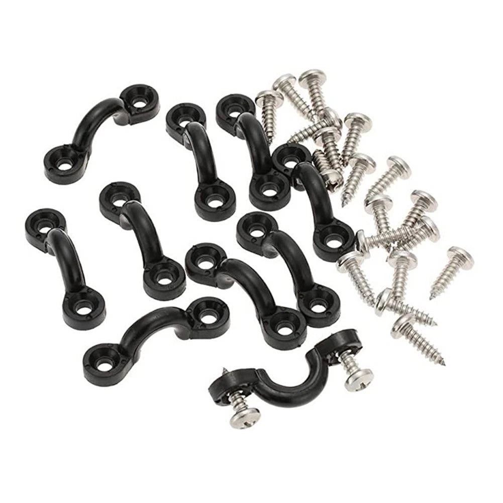 Bungee Eye Hooks for Outdoor Recreation - Easy Installation