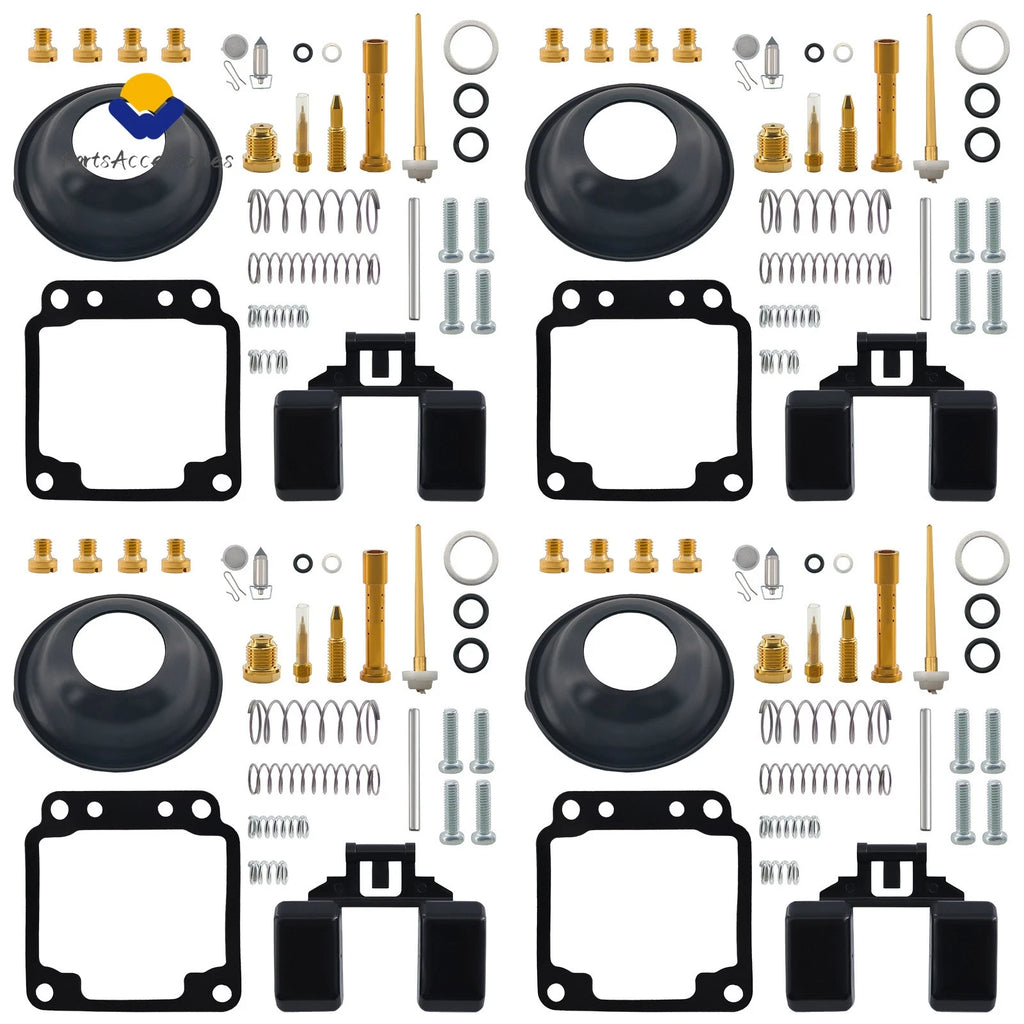 4Pcs Carburetor Rebuild Kit for Yamaha Maxim 650 XJ650 (1980–1983)