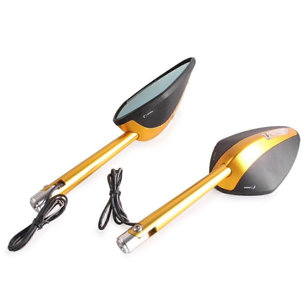 Rear View Side Mirrors with LED for Aprilia Benelli (Universal)
