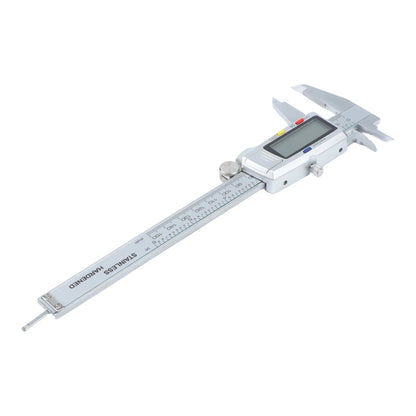 6 Inch Stainless Steel Digital Caliper Measuring Tool with LCD Display