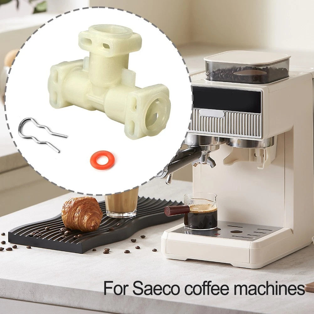 T Shape Water Thermoblock Connector for Saeco Espresso Machine (Replacement Kit)