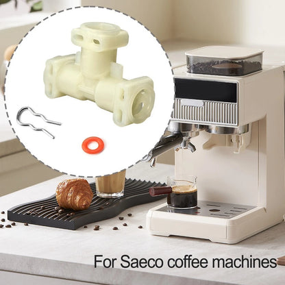 T Shape Water Thermoblock Connector for Saeco Espresso Machine (Replacement Kit)