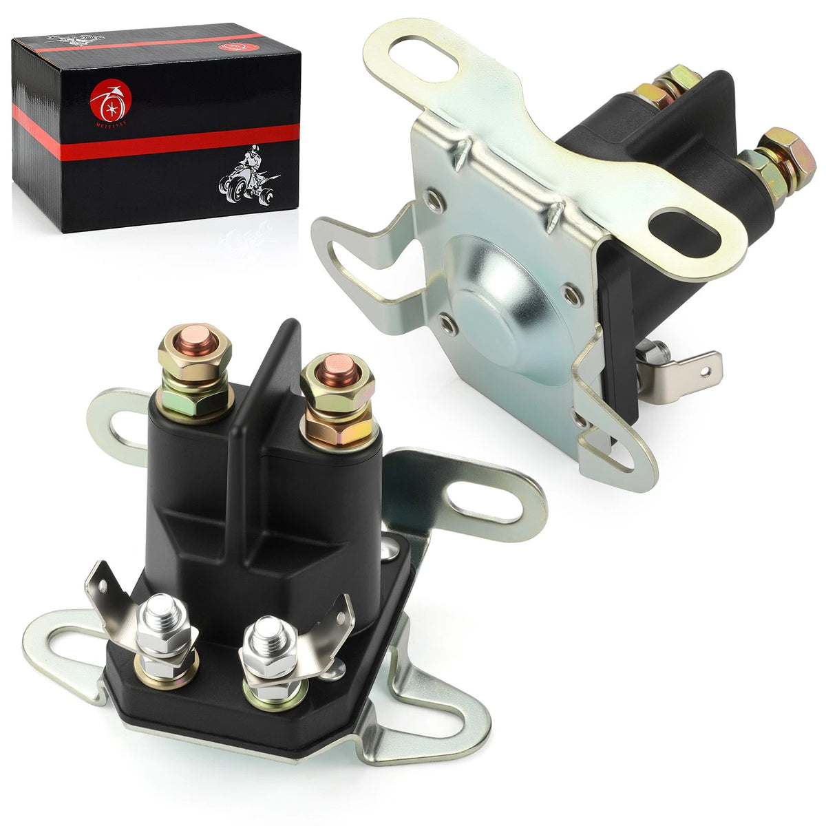 2 Starter Solenoid Relay for Polaris Indy Pro RMK Switchback Assault 800 (2014–2020) 4012358