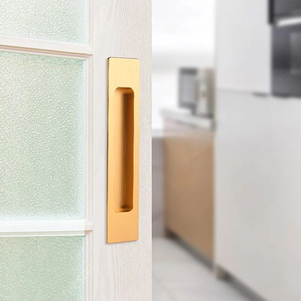 Smooth Aluminum Alloy Handle for Sliding Doors Cabinets (No Part Numbers)