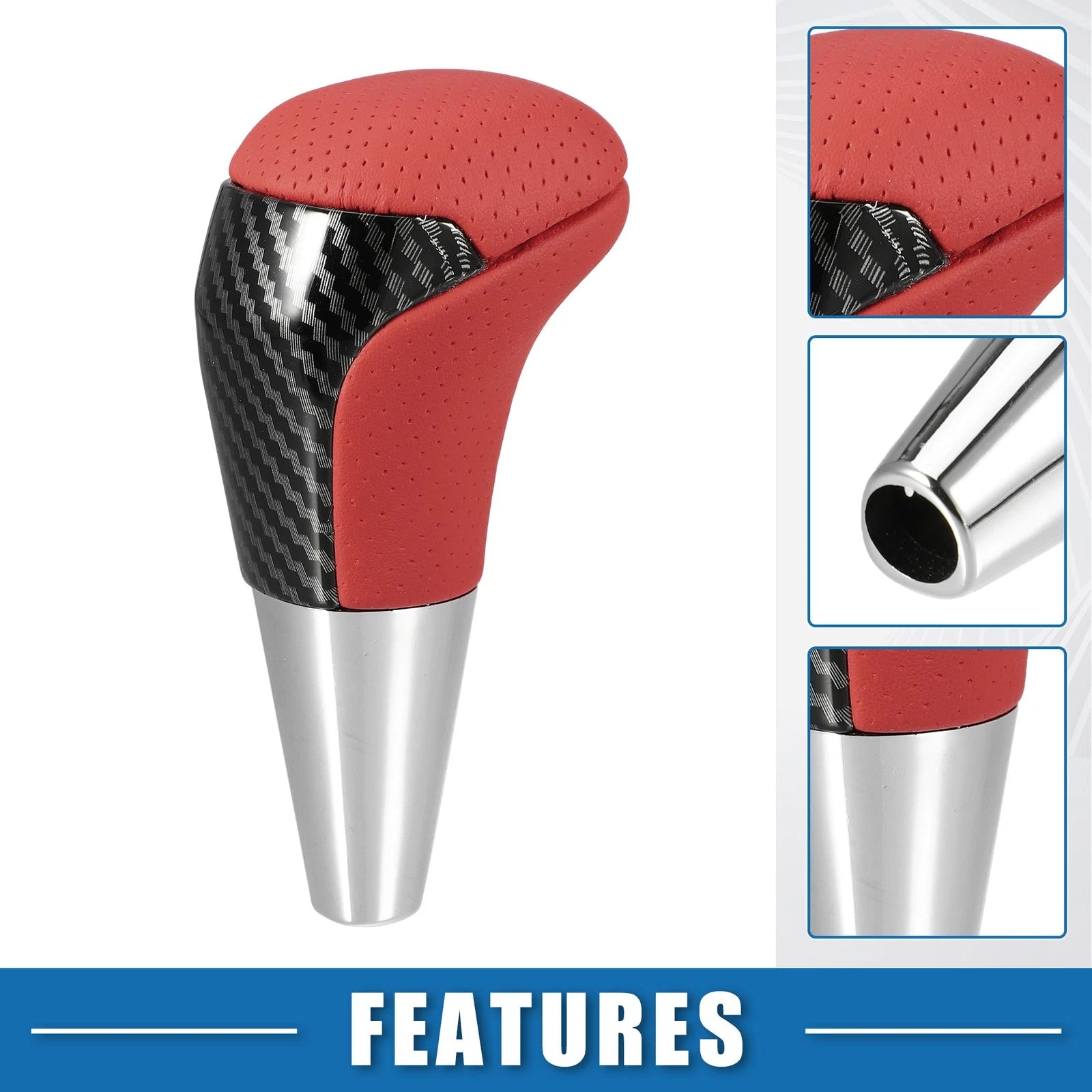 Gear Shift Knob Replacement Carbon Fiber Pattern for Toyota Corolla (2006–2013)