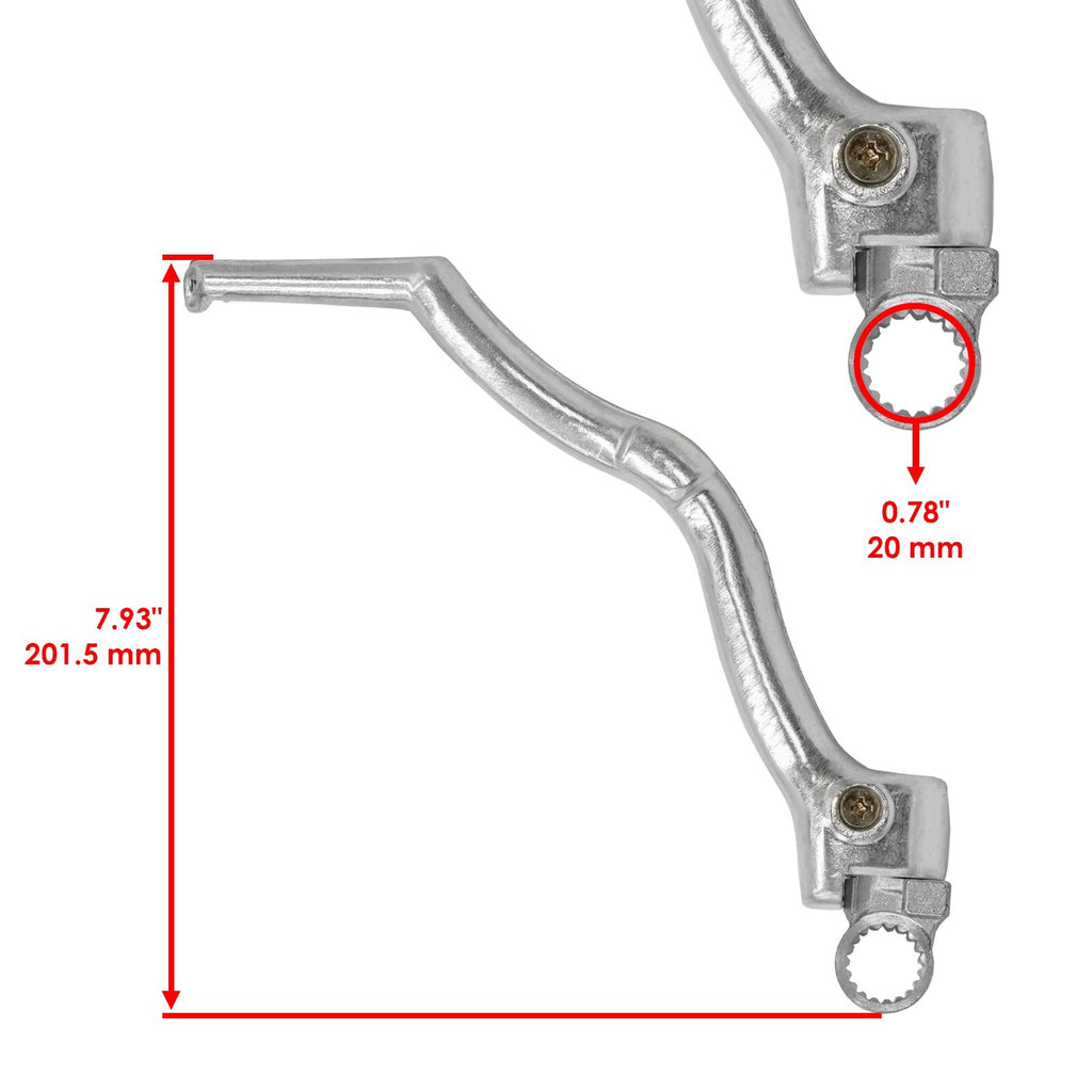Caltric Kick Start Lever Replacement for Honda 28300-MEB-671 (2010–2019)