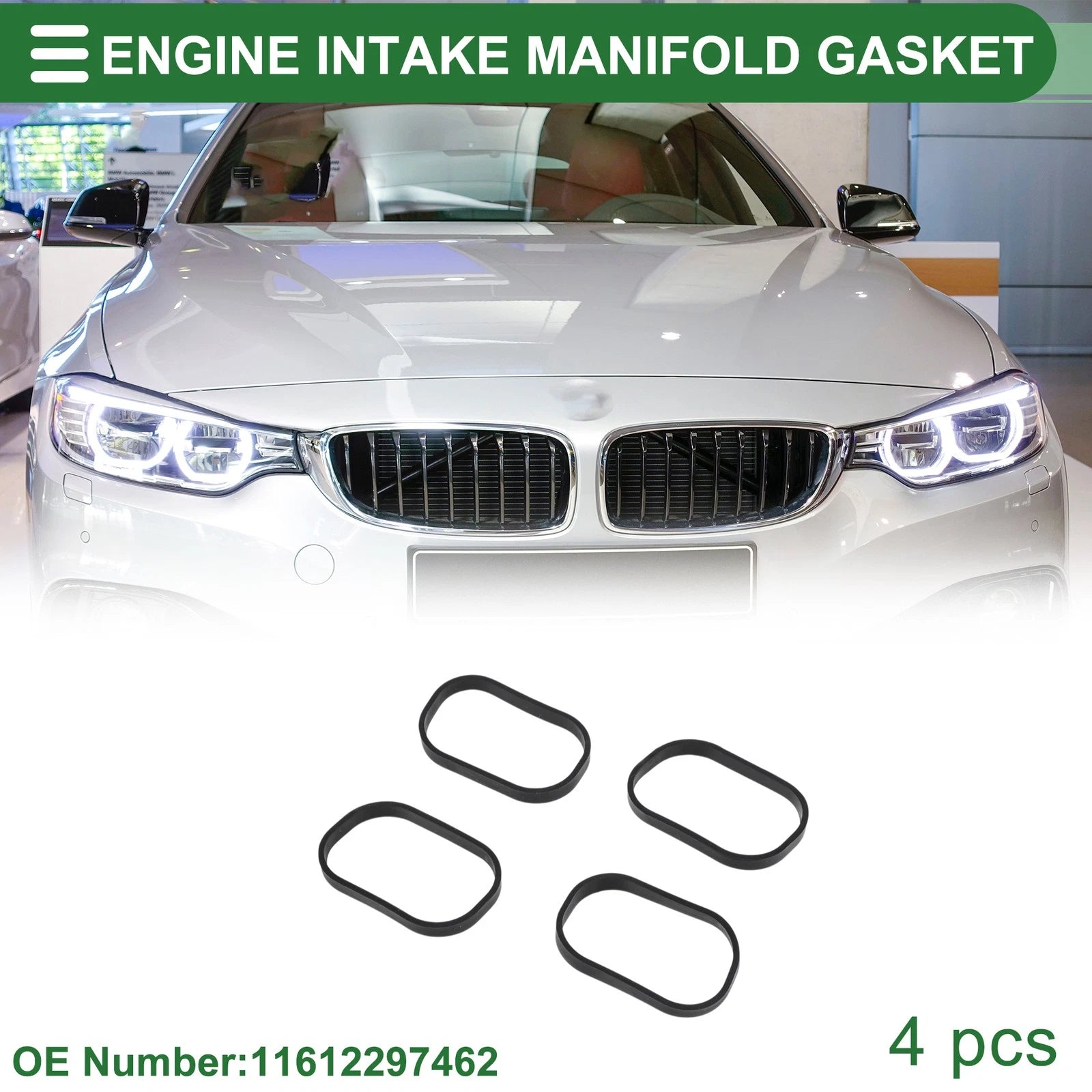 Engine Intake Manifold Gasket Replacement for BMW 428i (2014–2016)