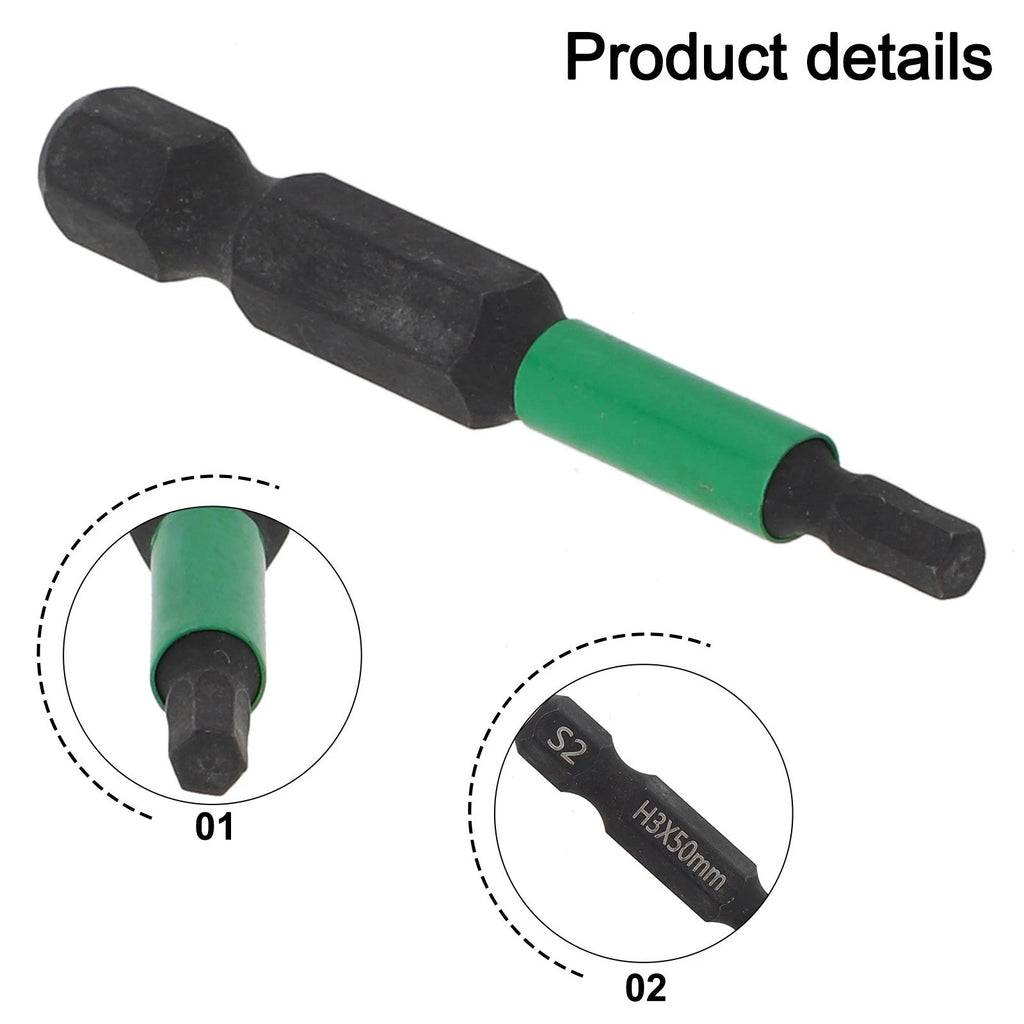 1/4 Inch Magnetic Screwdriver Bit for Enhanced Durability