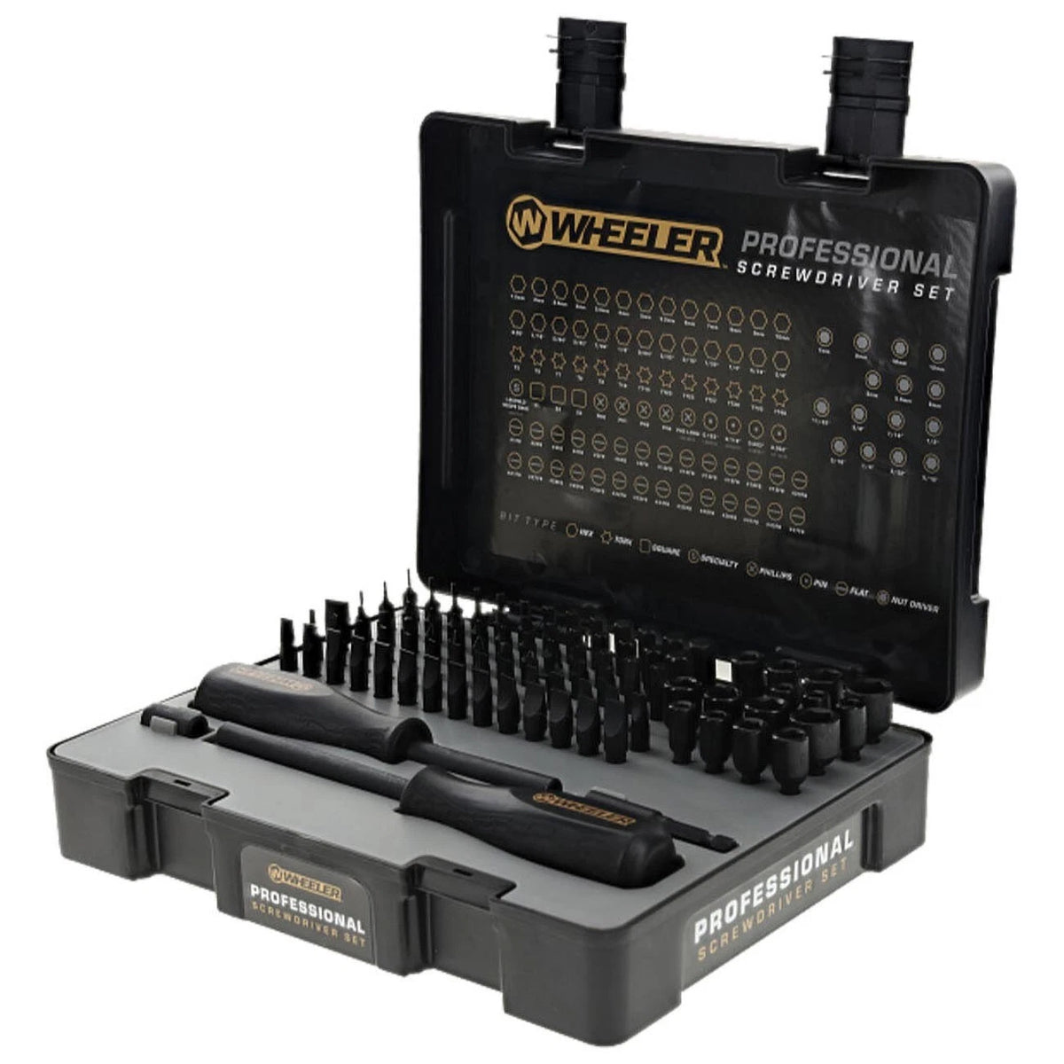 100-Piece Screwdriver Set for Wheeler (4001003)