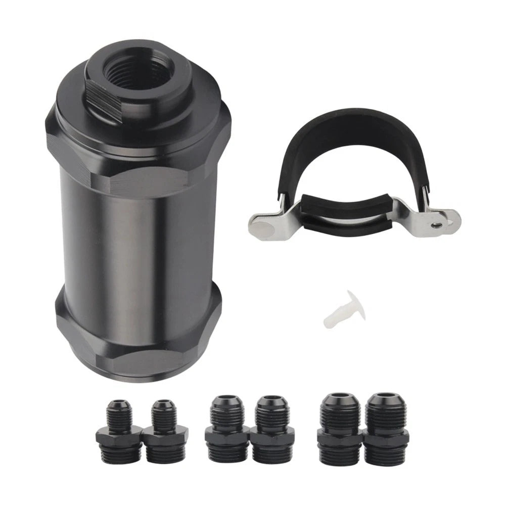 Billet Aluminum Inline Fuel Filter for - 100u