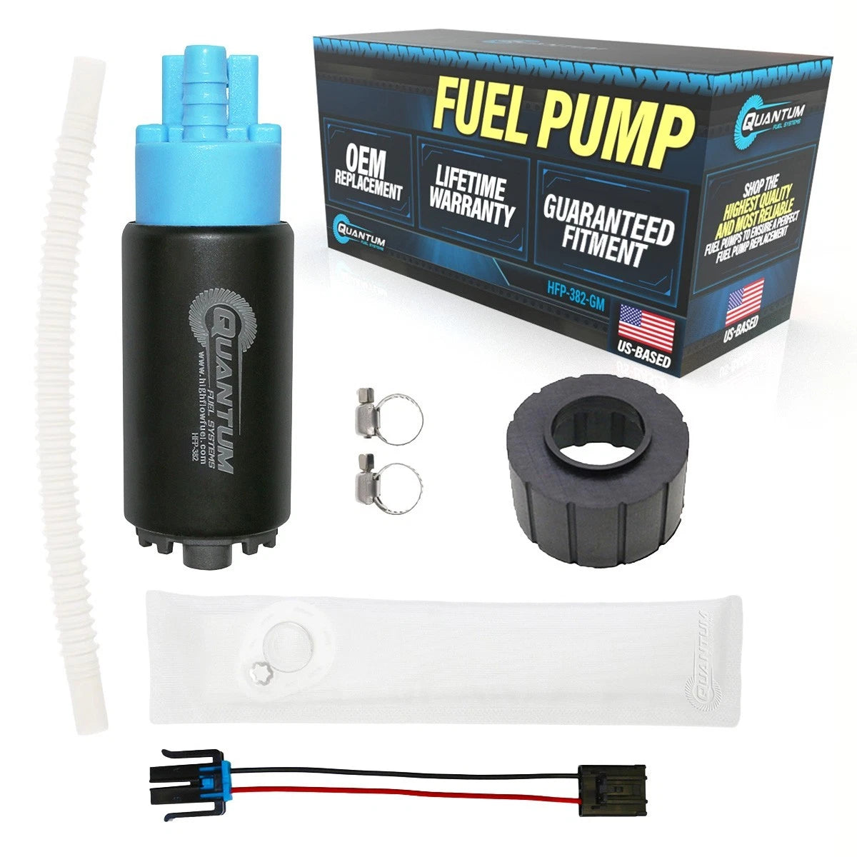 QFS Intank Replacement Fuel Pump Kit for Chevrolet GMC Isuzu (2004–2009)