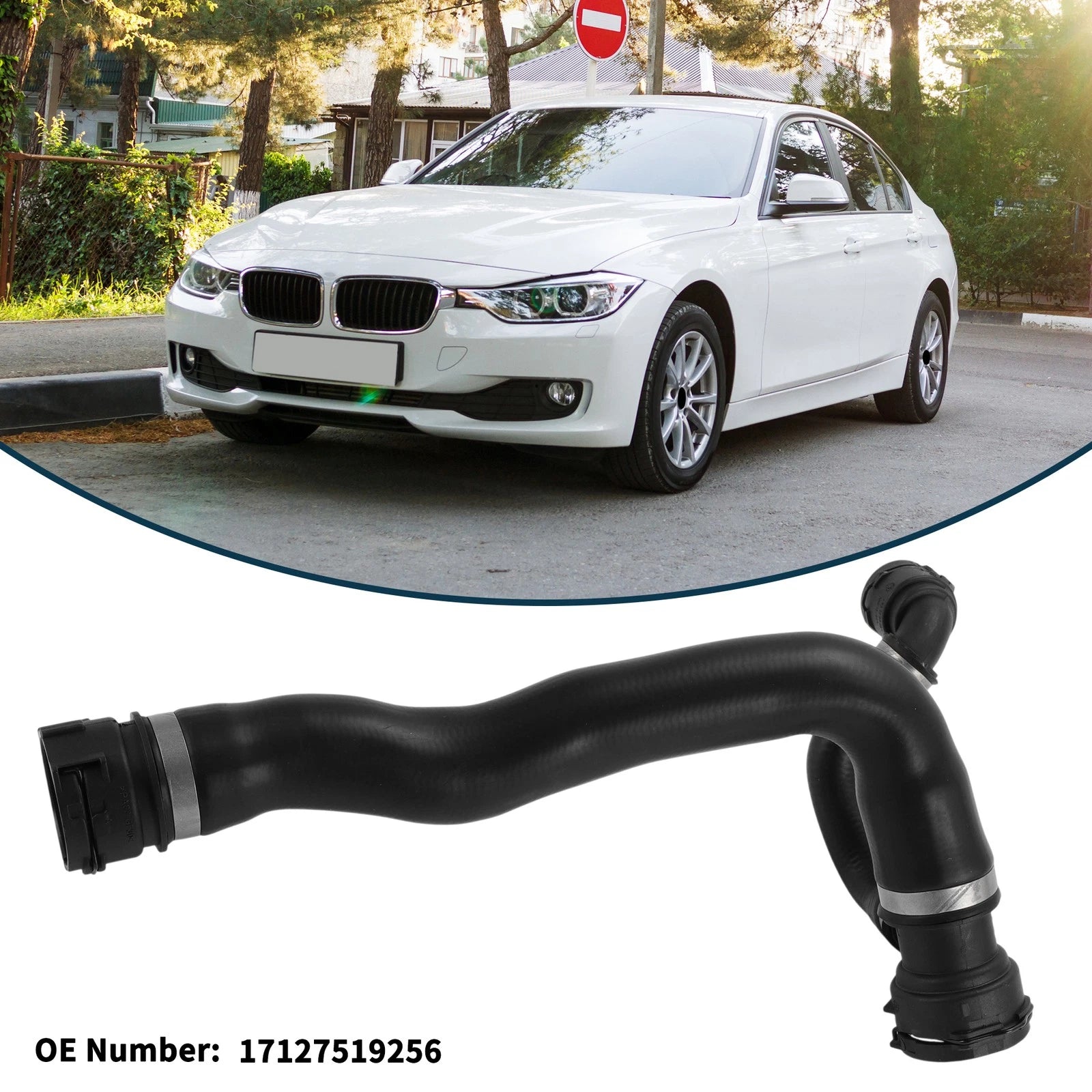 Radiator Hose Upper Replacement for BMW 525i (2004–2005)