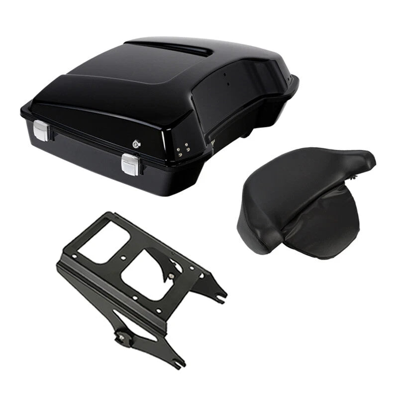Trunk Backrest Mount Rack for Harley Touring Road Glide (2009–2013)