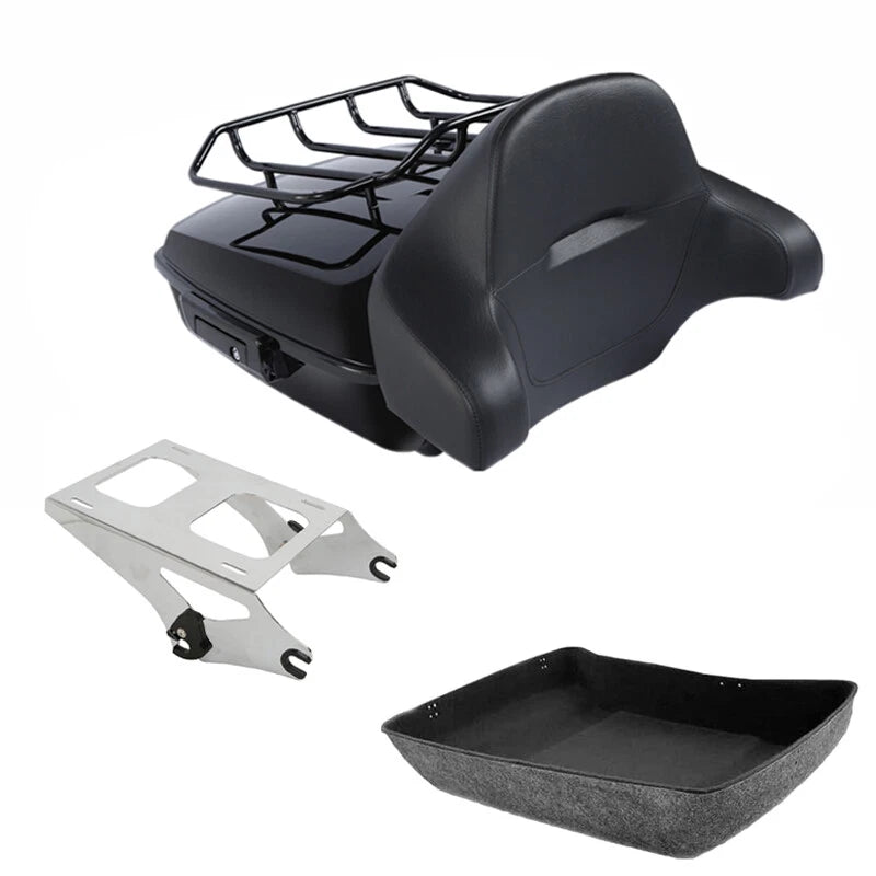 Chopped Trunk Rack Mount for Harley Touring Electra Road Street Glide (2014–2026)