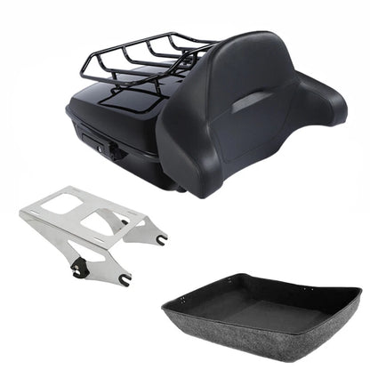 Chopped Trunk Rack Mount for Harley Touring Electra Road Street Glide (2014–2026)