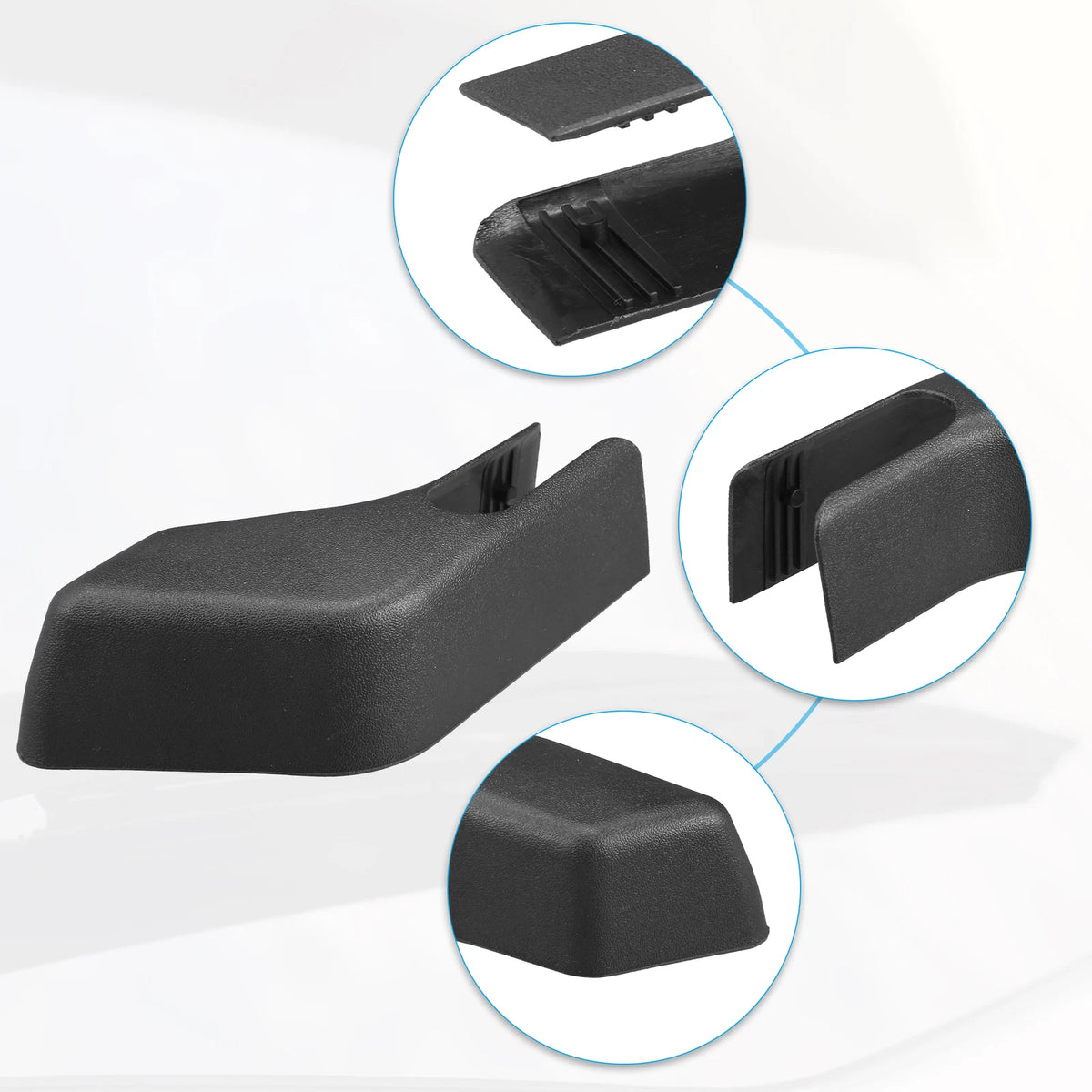 Rear Windshield Wiper Arm Cover Cap 30753640 for Volvo XC90 (2003–2011) Black